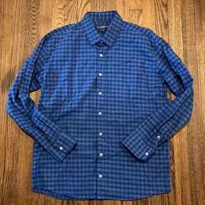 Men’s Plaid 100% Cotton Button Down